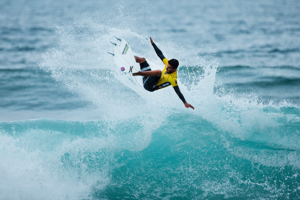 Filipe Toledo during Round 3